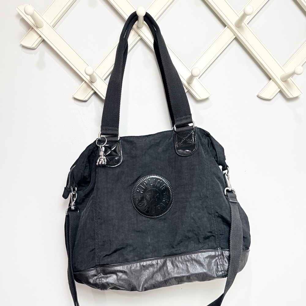Kipling Shopper Tote Black Combo